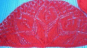 Красивенная шаль Паулина - 2 часть с 31 по 80 ряды