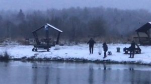 поимка осетра