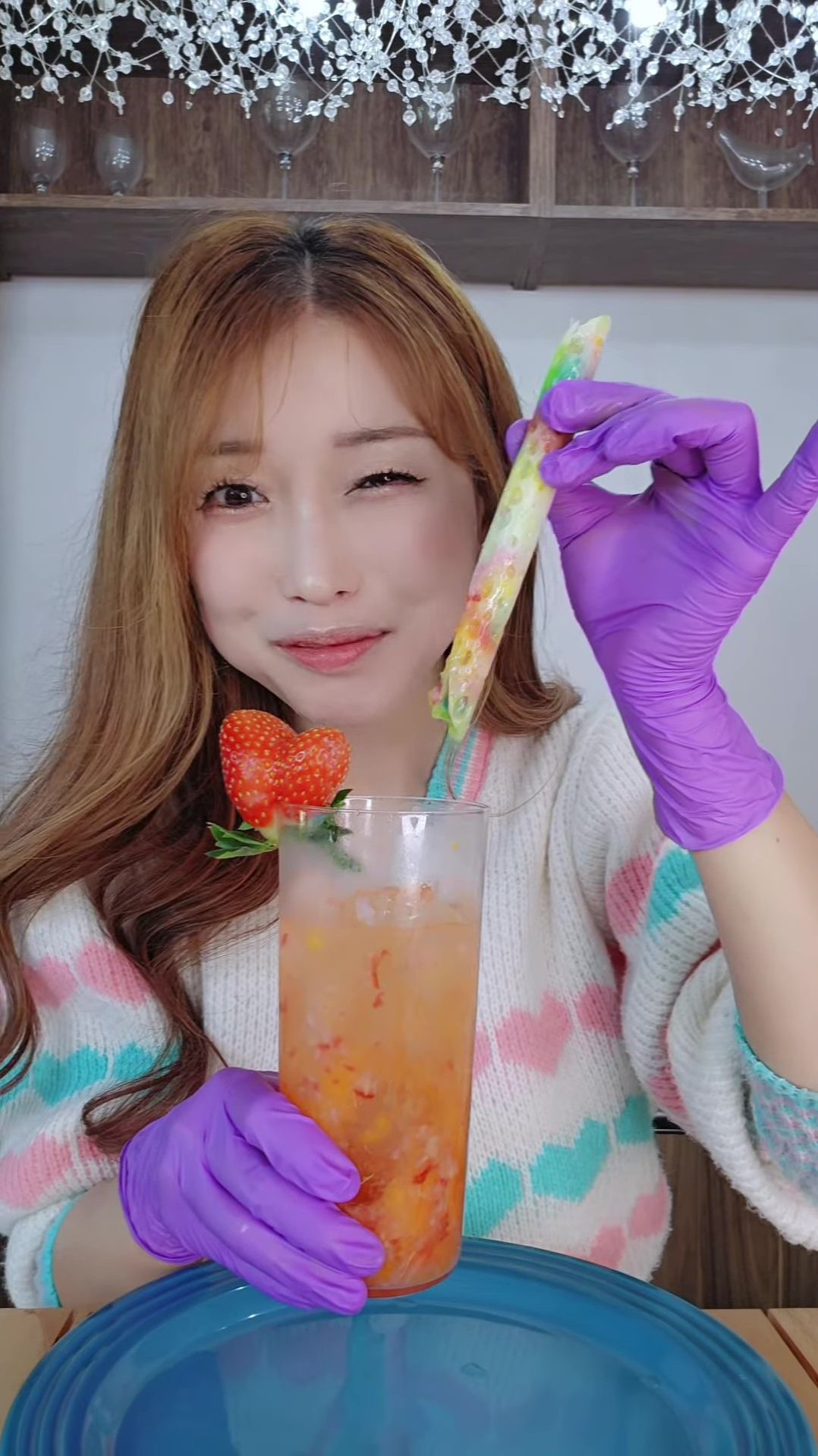 Карамельная соломка для коктелей 😆😎