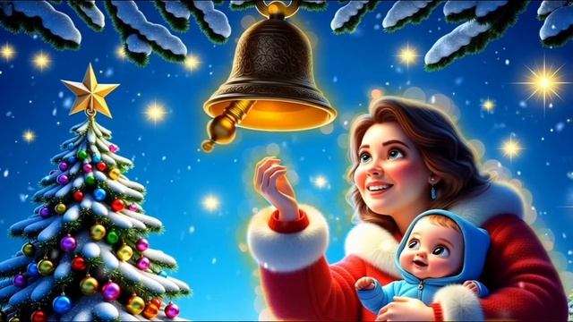 Детская песенка: Колокольчик дин-дин-дон / немного рождественского и новогоднего настроения