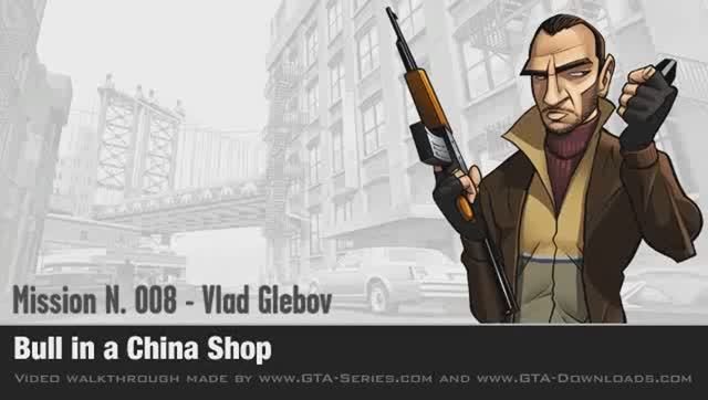 GTA 4 - Mission #8 - Bull in a China Shop