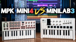 AKAI MPK Mini IV vs Arturia MiniLAB 3: Which is Best MIDI Keyboard?