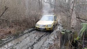 Хонда срв рд1 VS Шевроле нива покатушки по лёгкому бездорожью