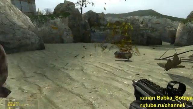 Прохождение Half-Life 2 с гранатомётом. С кодами. 8 глава Песчаные ловушки. 300 гранат. 34 минуты смотреть онлайн