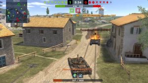 Tanks Blitz. Т-100 ЛТ (10)