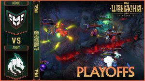 20.11.25 | ХАЙЛАЙТЫ | Team Spirit - Heroic | Плей-офф | PGL Wallachia S6