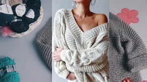 🔥 Бесплатный МК Кардиган с Косой