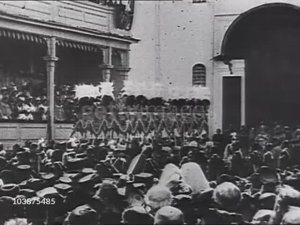 Коронация Николая II (1896) - оригинальное видео без монтажа