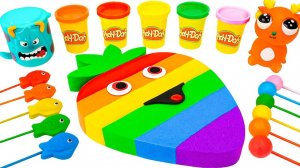 ЛЕПИМ ЯГОДКУ ИЗ КИНЕТИЧЕСКОГО ПЕСКА ВИДЕОЛЕПКА ВИДЕО МУЛЬТИКИ ДЛЯ ДЕТЕЙ КАНАЛ ИГРАЛКИ-ЗАЛИПАЛКИ