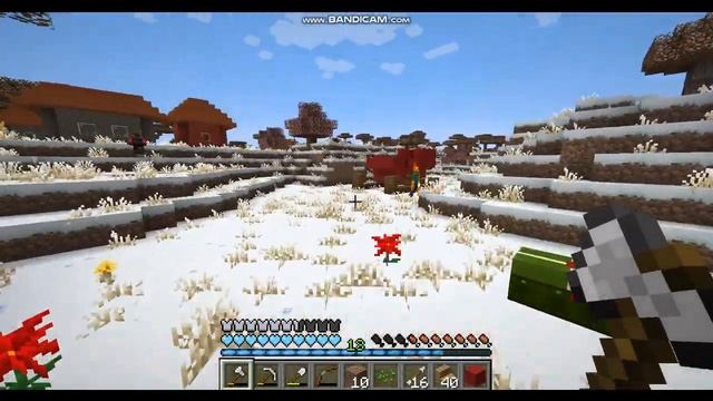 Я В ПЕРВЫЕ УВИДЕЛ САНИ ДЕДА МОРОЗА В ВЫЖИВАНИЕ В МАЙНКРАФТЕ?