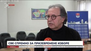 СВЕ СПРЕМНО ЗА ПРИЈЕВРЕМЕНЕ ИЗБОРЕ