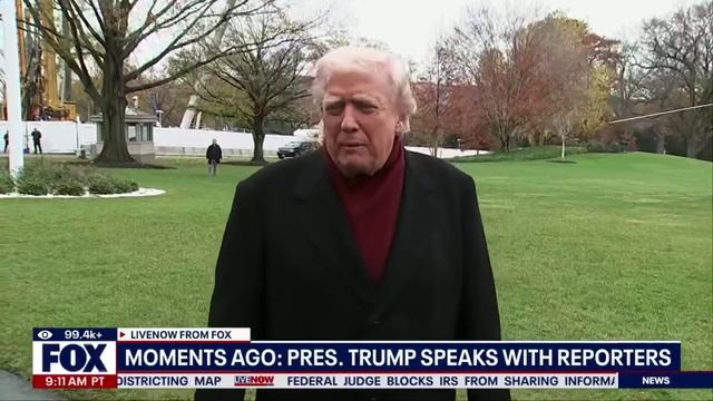 Трамп говорит, что предложенный им план НЕ ЯВЛЯЕТСЯ ОКОНЧАТЕЛЬНЫМ предложением Украине, 22 ноября