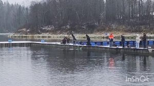 22.11.25. Ловля форели на VIP зоне.