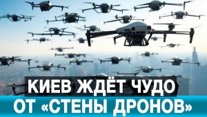 Киев ждёт чудо от «стены дронов»