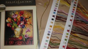 Отшив проекта DIMENSIONS " Попугайские тюльпаны" отчет 24