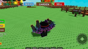 обновление в роблокс вырасти сад. (у меня немножко не будет загружаться компьютер)