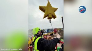 В Дании установили гигантскую ёлку из Lego весом 5 тонн