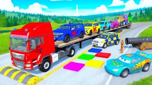 Мультики про машинки для детей. Гонки участвуют в краш тестах. Мультики малышам про машинки