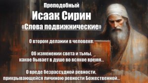 Исаак Сирин - Слова подвижнические - СЛОВО 87 - 89