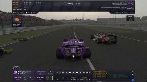 iRacing - Super Formula  (неудачный старт)