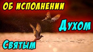 Об исполнении Духом Святым - Василий Савич. Христианские проповеди