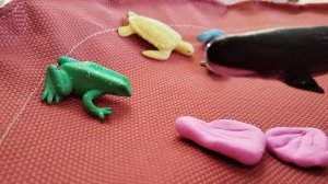 1 часть морские животные собирают подарки для черепашат 🐢🐢