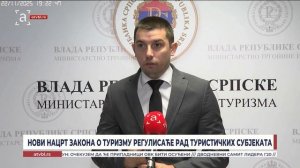 НОВИ НАЦРТ ЗАКОНА О ТУРИЗМУ РЕГУЛИСАЋЕ РАД ТУРИСТИЧКИХ СУБЈЕКАТA
