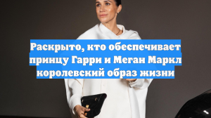Раскрыто, кто обеспечивает принцу Гарри и Меган Маркл королевский образ жизни