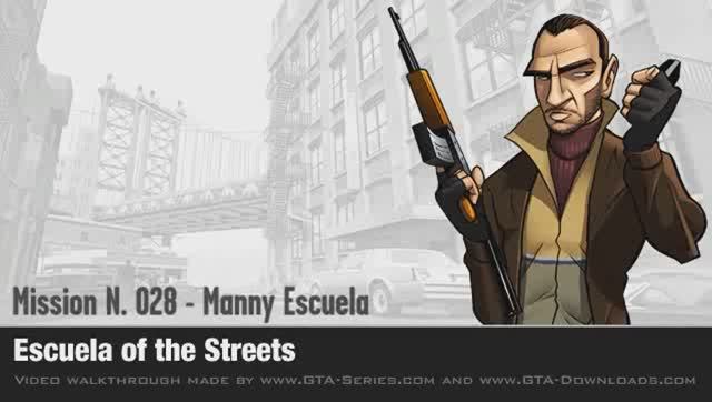 GTA 4 - Mission #28 - Escuela of the Streets