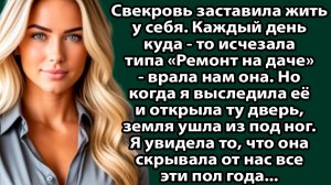 «Выследила свекровь и обомлела! Вот на что она тратила нашу аренду...» Слушать истории из жизни
