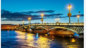 Благовещенский мост в Санкт-Петербурге