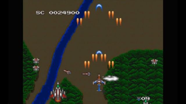 Super Nintendo (Snes) 16-bit D-Force Stage 1 Прохождение