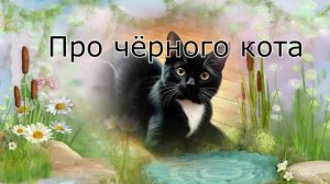 Про чёрного кота ....Стихи Татьяны Силютиной