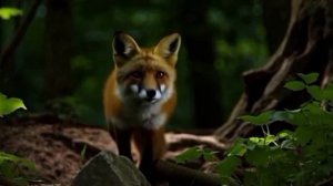 Колыбельная с лисятами