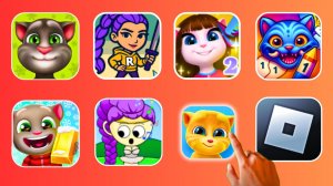 Talking Tom,KPop Demon Hunters,Roblox,Ginger,Sprunki Incredibox,Angela 2,Kpop DemonHunterColorNumber