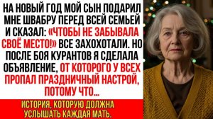 Сын бросил меня в деревне у разваленного дома, но он и п