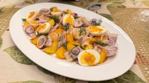 Картофель с Селёдкой в новом прочтении - лучшая закуска на Праздничном столе