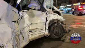 ⚡️⚡️⚡️Сотрудники полиции работают на месте ДТП в Центральном районе Красноярска, в результате которо