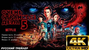 Очень странные дела (5 сезон) (4К Субтитры, 2025) Netflix Сериал