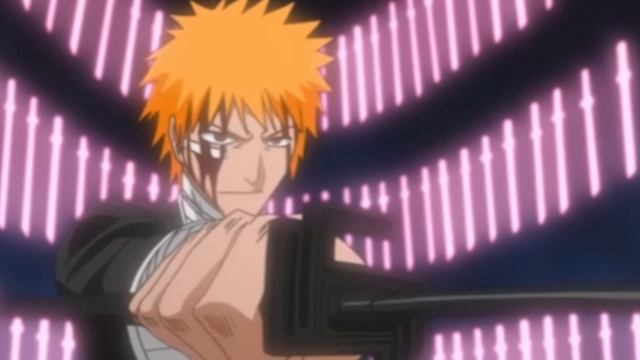 Ичиго против Бьякуи (2 часть боя) (кадры из аниме и игры Bleach Rebirth of Souls)