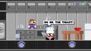 Level UP Mario vs Bowsers Mega Submarine