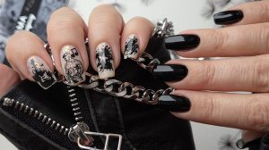 Рокерский маникюр 🤘