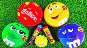 Мультики для детей. Яркие конфетки Эмэндемс 3 коробочки. Мультики для малышей про конфетки