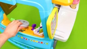 Автомобиль с едой кухня для детей. Игрушки