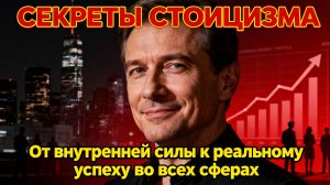 Философия стоицизма простыми словами для Успеха в Делах и Отношениях + принципы НЛП 3 и Психологии