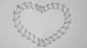 Как нарисовать Сердце узором