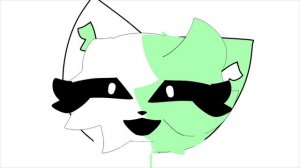 это мои персонажи фиолетовый имя фин возраст 13 пол ♂️ а зелёный имя Джесси возраст 12 пол ♀️