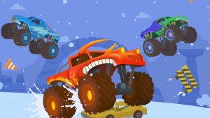 Monster Truck Racing Game. Монстр трак