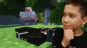 🤣Реакция на грокса,майнкрафт ,но деревня толстых жителий!