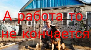 А погода то радует!Работы непочатый край.